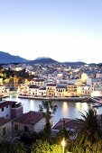 Agios Nikolaos coastal town on the island of Crete, Greek