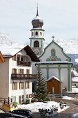 Südtirol, Das Hotel "Ciasa Salares" im Ortsteil Armentarola, St. Kassian