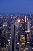 Skyscrapers of Manhattan in New York, USA