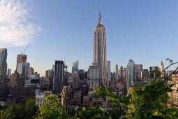 View of Empire State Building in New York, USA
