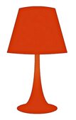 Illustration Lampe, Leuchte in rot 