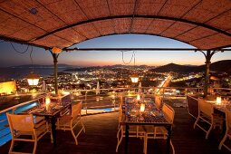 Blick von der Terrasse, Restaurant "Tuti" im "Mamara"-Hotel