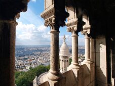 Paris: Blick von Sacré-Coeur auf Paris
