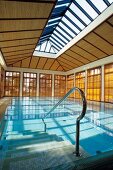 Swimming pool of Hotel Stadt Hamburg in Sylt, Germany
