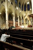 New York: Fifth Avenue, St. Patrick' s Cathedral, Messe