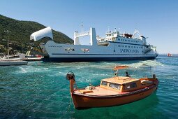 Kroatien: Dalmatien, Adria, Fähre von Trpanj nach Ploce