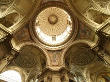 Dome of Pantheon in Paris, France