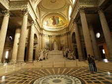 Dome of Pantheon in Paris, France