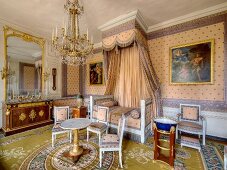 Living room of Versailles Palace in France