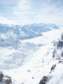 Schweiz, Obwalden, Urner Alpen, Engelberg, Klein Titlis, Schnee