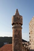 Close-up of Chimney in Lastovo, Croatia