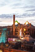 View of industry at Volklingen, Saarbrucken, Saarland, Germany