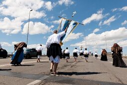 Procession for Holy Ephysius at Cagliari, Sardinia, Italy