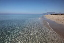 View of Patara beach in Turkey