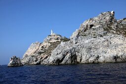 View of rock mountain in Resadiye Peninsula in Turkey