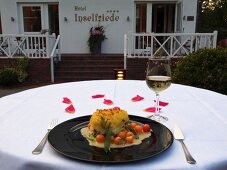 Food speciality of Hotel Inselfrieden, Spiekeroog, Lower Saxony, Germany