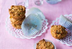 Baking with stevia: muesli muffins with amaranth