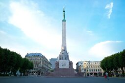 Lettland, Riga, Freiheitsstatue