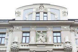 Lettland, Riga, Jugendstil, Haus, Fassade