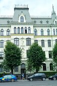 Lettland, Riga, Jugendstil, Haus, Fassade