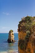 Portugal, Algarve, Küste vor Lagos, Praia Dona Ana