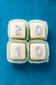 Petit fours for New Year's Eve