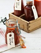 Homemade tomato ketchup