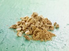 Ginseng: dried and powdered