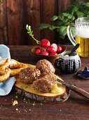 Bavarian minced meat patties