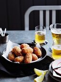 Red snapper and pepper croquettes