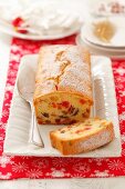 Fruit loaf for Christmas