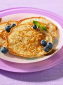 Oat flour pancakes