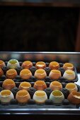 Custard Cooked in Egg Shells; In Egg Cartons