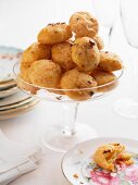 Gougeres (cheese profiteroles, France)
