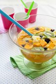 Fruit salad for a children's birthday party