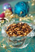 Spiced almonds for Christmas