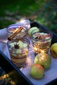 Apple cider for Bonfire Night (England)