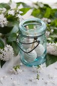 Cake pops in a jar