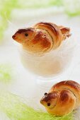 Mini bread birds