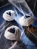 Mummy muffins for Halloween