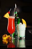 Two exotic cocktails