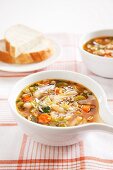 Minestrone (Italian vegetable soup)