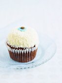 Cupcake mit Kokosstreusel und Buttercreme