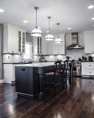 Kitchen Interior with a Large Island