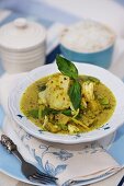 Green fish curry (Thailand)