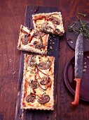 Pilz-Quiche mit Muskat