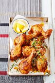 Chicken drumsticks with Moroccan spices