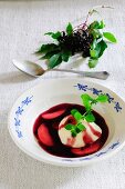 Elderberry soup