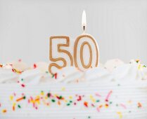 Torte zum 50. Geburtstag