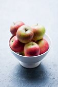 Apples in a bowl